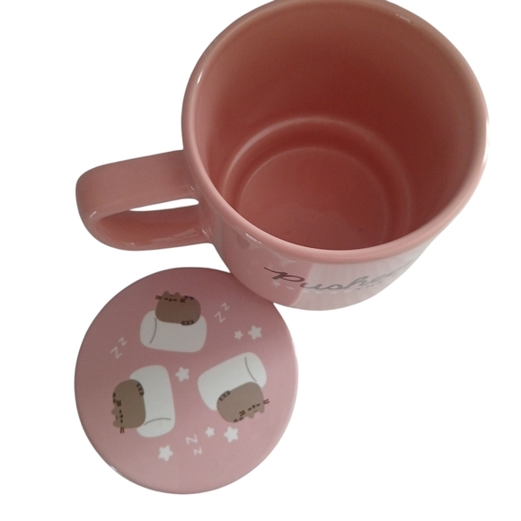 Pusheen X Culture Fly Cup Mug & Coaster Set Ceramic Cat Logo New Gift - Picture 10 of 11